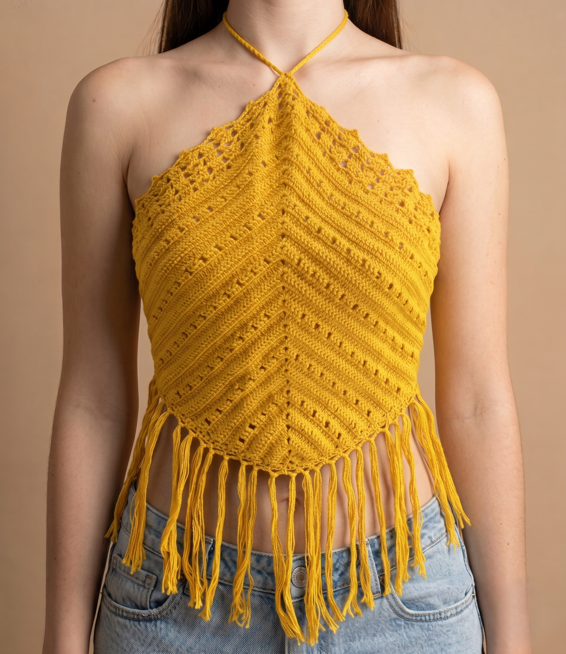 Cropped Amarelo